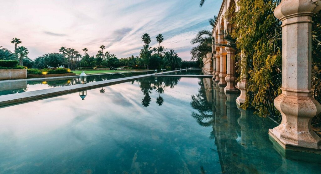 Palais Namaskar Pool Marrakech