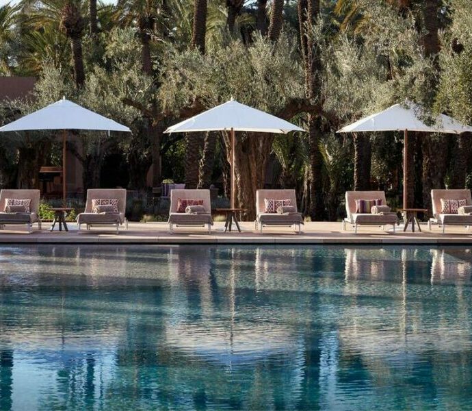 Royal Mansour Pool Marrakech