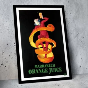 Affiche Orange Juice Marrakech