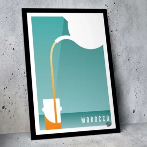 Affiche Thé Maroc