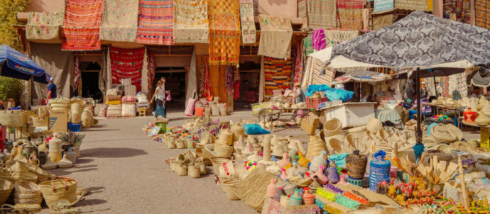 Quartier Mellah Marrakech