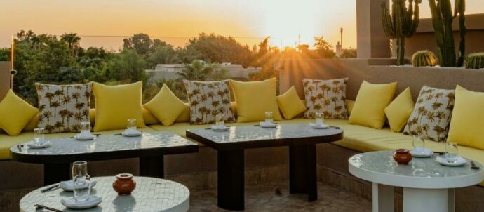 Zest Rooftop Bar Four Seasons-Resort Marrakech