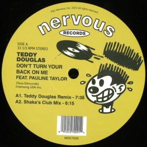 Teddy Douglas - Don't Turn Your Back On Me