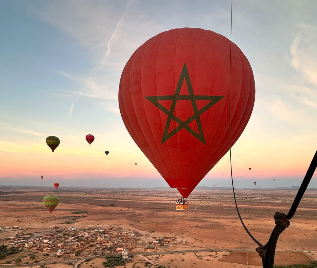 Vol En Montgolfière à Marrakech