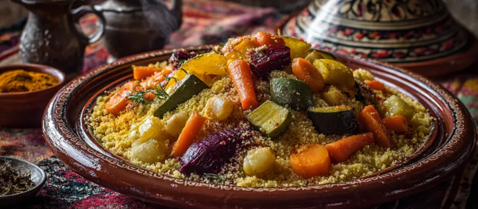 Couscous Aux 7 Légumes Marrakech