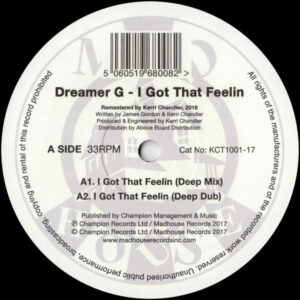 Dreamer G - I Got That Feelin