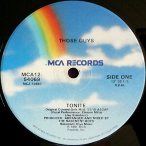 Those Guys - Tonite